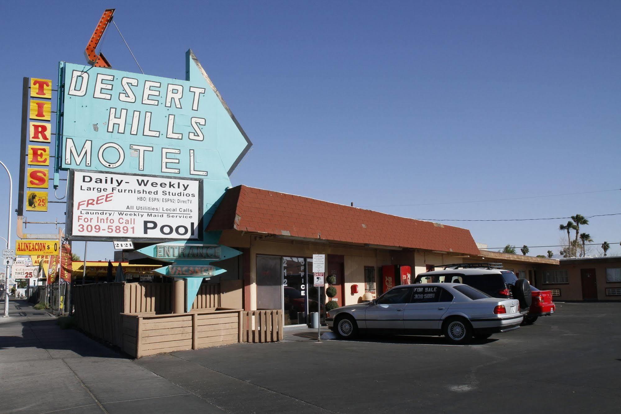 Desert Hills Motel Лас Вегас Екстериор снимка